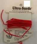 14-06-26 Ultra Suede thread red