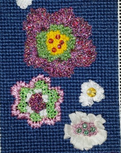 BULLION Tapestry Points 4 Needle SET for Needlepoint ~ SHORT Needles b –  Needlepoint by Wildflowers
